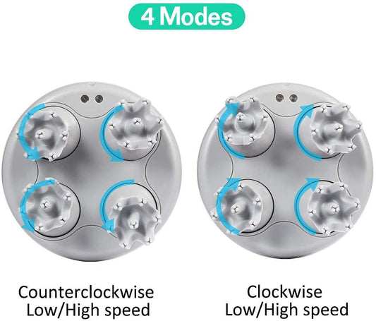 Masseur Cuir Chevelu - utilisation cheveux