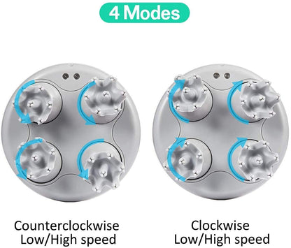 Masseur Cuir Chevelu - utilisation cheveux