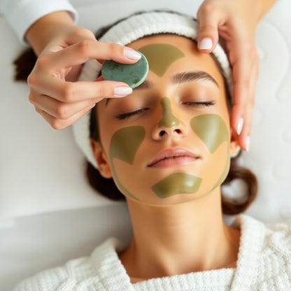 Gua Sha Pierre de Jade — Lifting Naturel